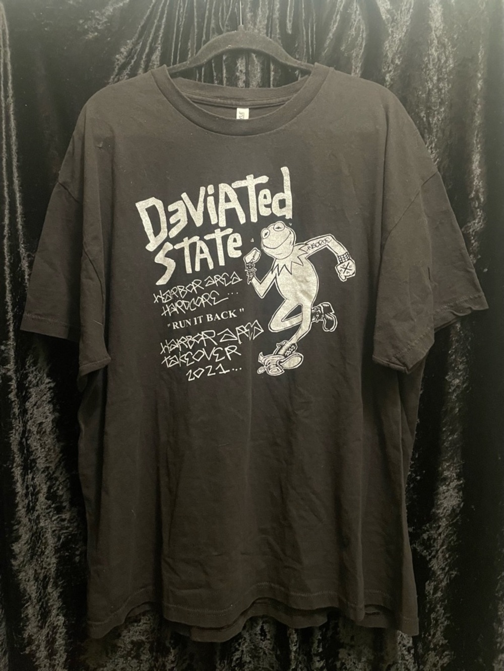 Deviated State Kermit The Frog Tee
